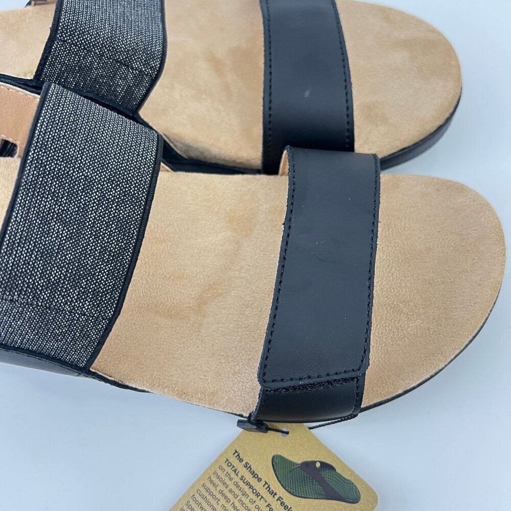 Spenco Womens Sanabel Black Sling-Back Sandals Size 10 M - Picture 6 of 10